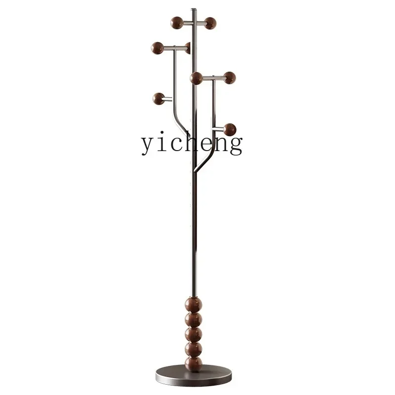 

French medieval wabi style retro small hanger floor-to-ceiling bedroom home corner coat rack