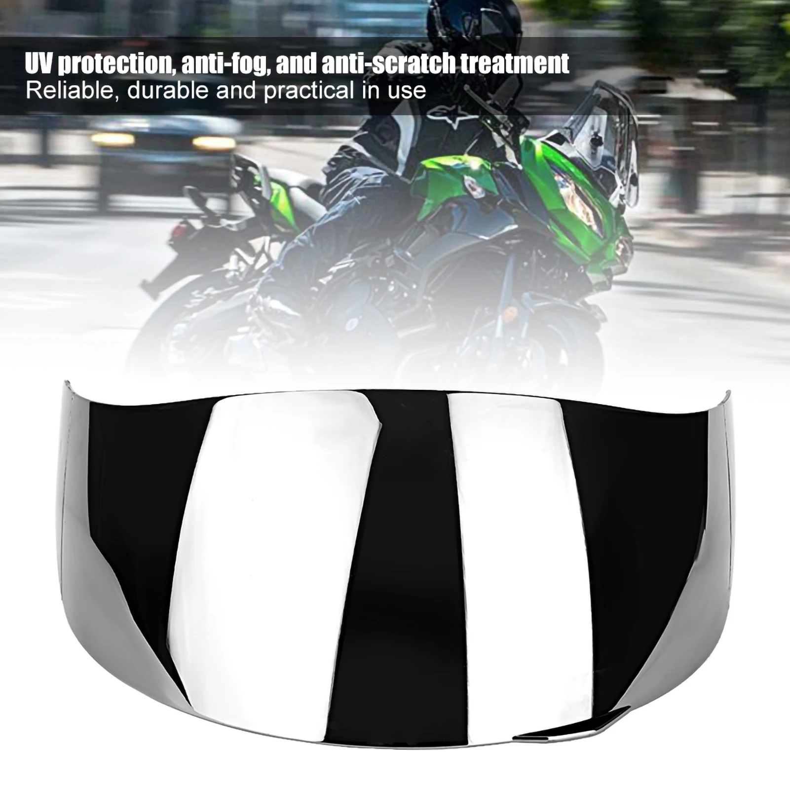 Motorcycle Wind Shield Helmet Lens Visor Shield Full Face Fit For AGV K1 K3 SV K5 K5‑S