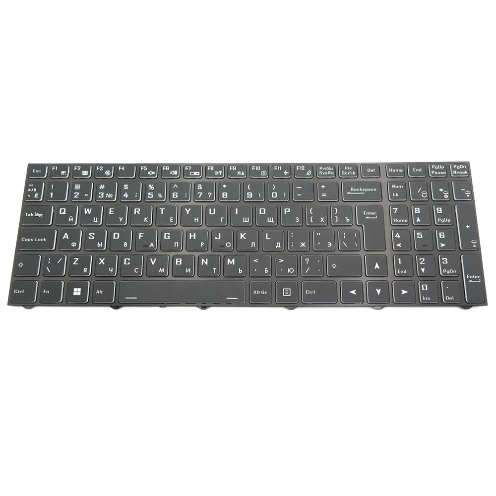 Laptop Keyboard For Dream Machines RX3060 RX3060-17UA36 RX3060-17UA38 X170KM-G Russia RU Black With Backlit New