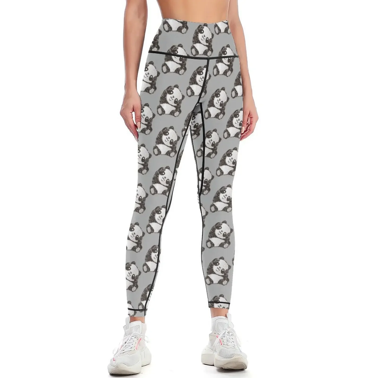

Cute Panda Leggings gym top Women's sportswear sports for push up Fitness's gym clothes Womens Leggings