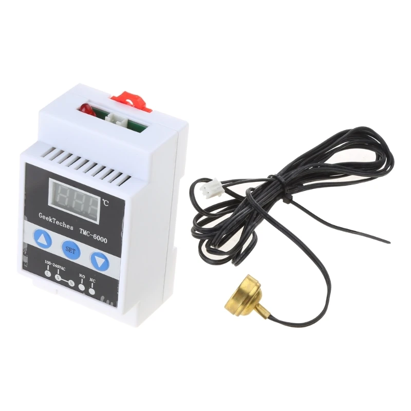 

ipiip Digital Temperature Controller 3-digit LED Display for Aquarium/Aquaculture