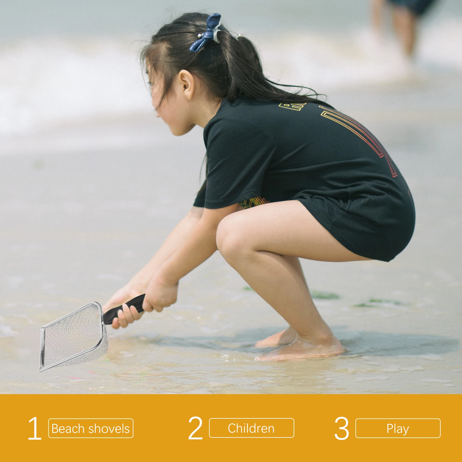 フィルターシャベルデスクトップおもちゃサンドボックスシャベル子供用掘削ツールビーチダートシフター