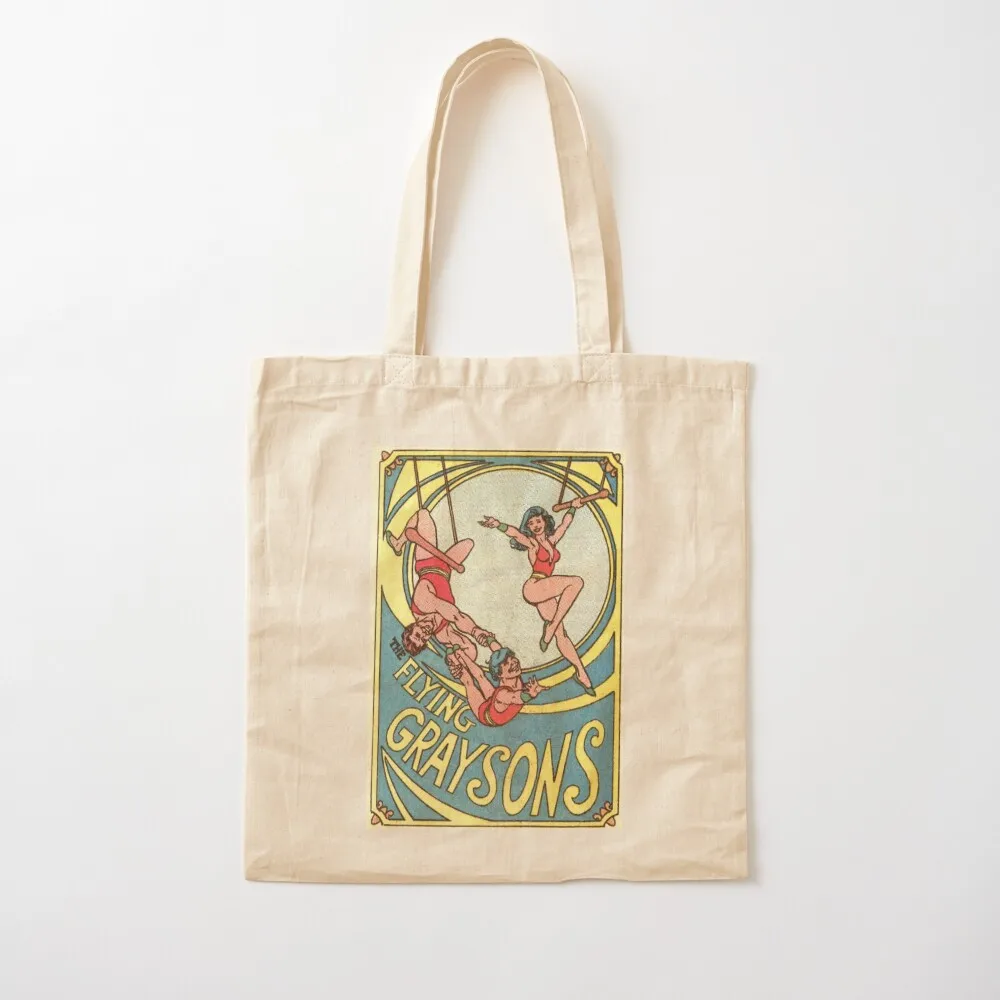حقيبة حمل The Flying Graysons حقيبة صديقة للبيئة حقيبة قماش قابلة للطي للنساء حقائب للمتسوقين للنساء #2