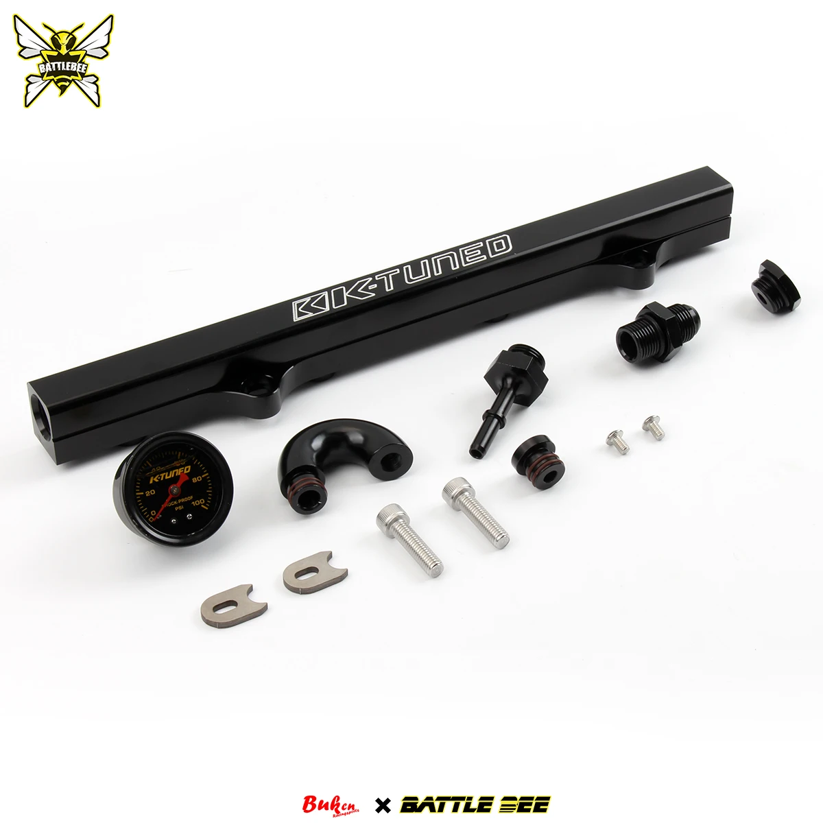 Geeignet für Honda Civic K20 K24 FD2 CL7 DC5 Kraftstoffverteiler K-Serie Kraftstoffverteiler mit Öldruckanzeige – Detail 4