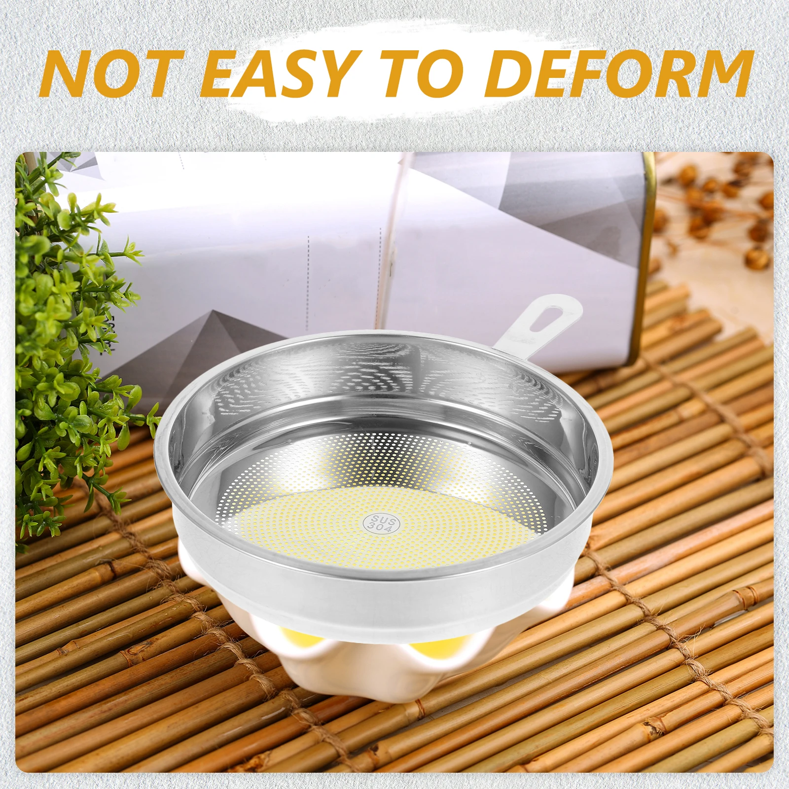 

Stainless Steel Mesh Filter Strainer for Oil Pot Tea Infuser 12 4cm Diameter Reusable Kitchen Supply Teapot Dregs Strainer High