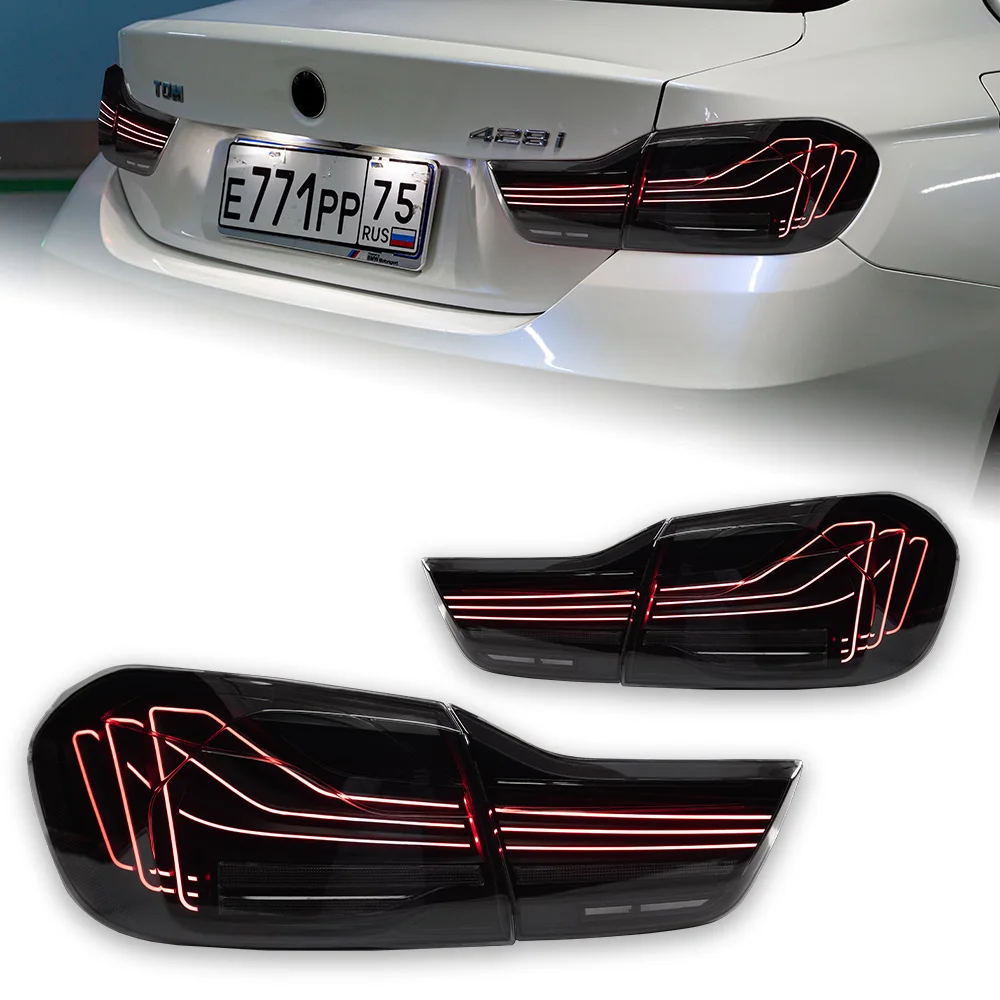 

Автомобильные фонари AKD для BMW F32 F36 425i M4 GTS, светодиодный задний фонарь, задний противотуманный тормозной сигнал поворота, автомобильные аксессуары