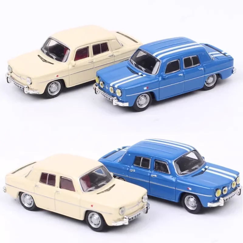 Diecast 1/87 Scale Vintage Peugeot's 404 Berline Taxi/Gordini Alloy Car Model Collection Display Toy Gift Souvenir