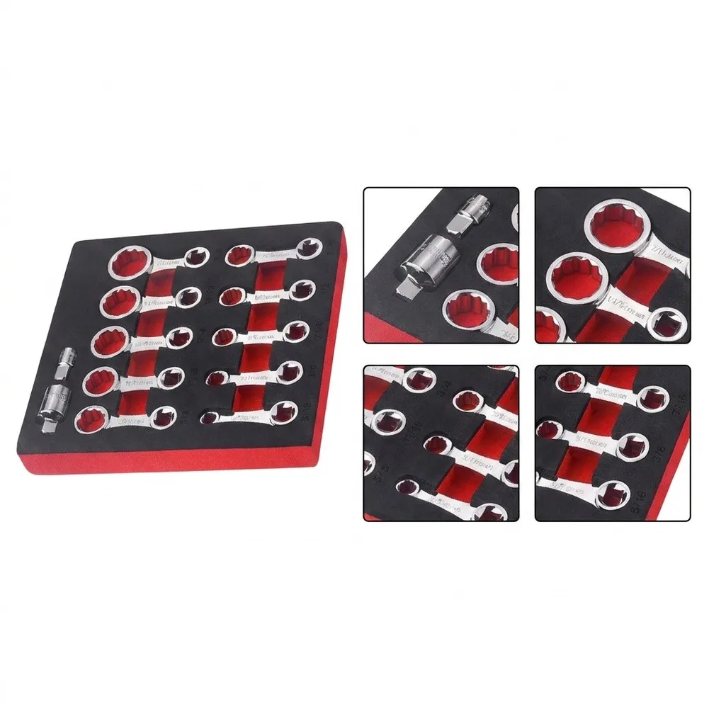 Engine Bay for access Garage Repairs for Torque Extension Kit Compact Tool Storage Case Square Drive Center To Opening