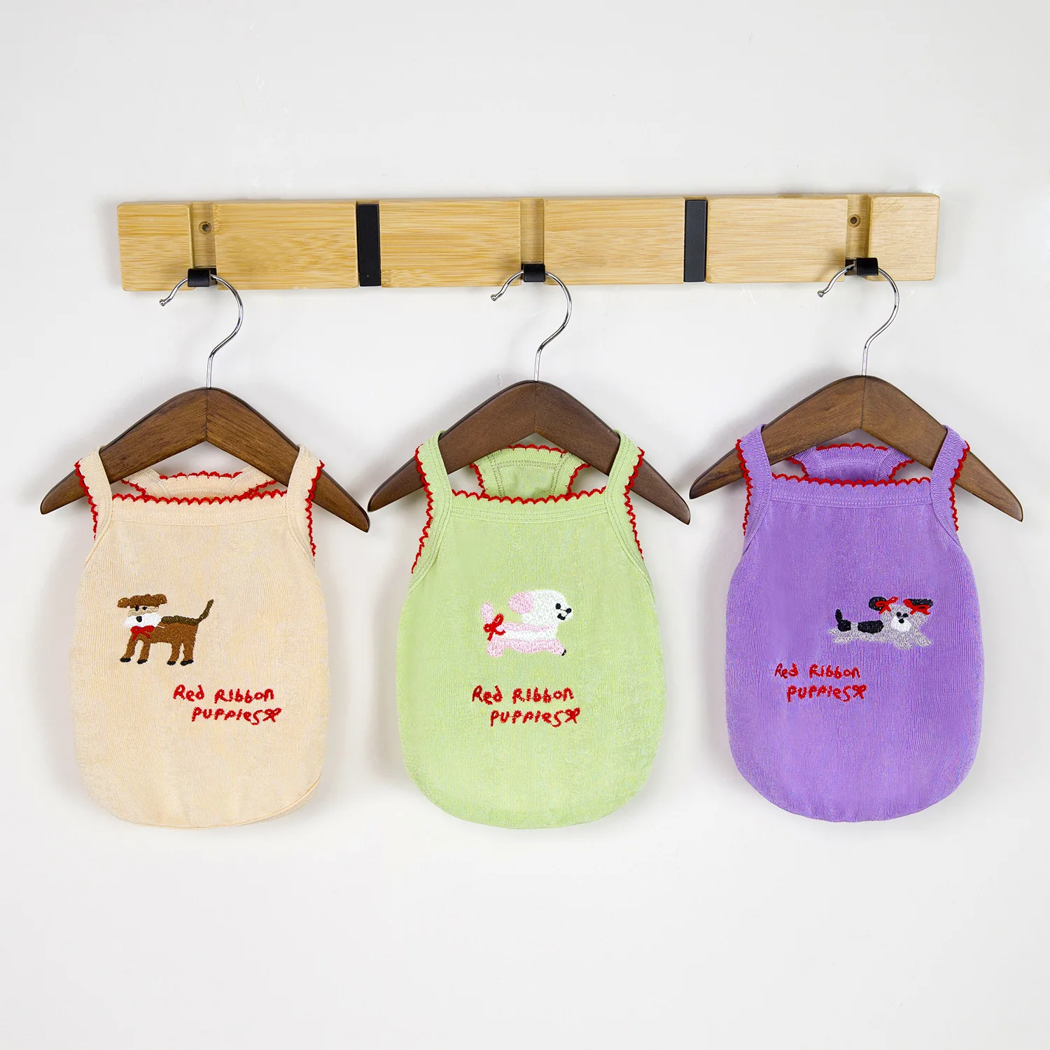 Camiseta de verano para perros pequeños, tirantes con dibujo - imagen 4