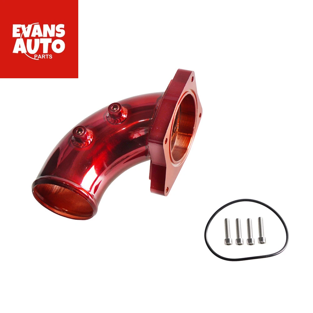 EGR Intake Pipe Intake Elbow Kit For Ford F250 350 Powerstroke 6.0L Diesel Aluminum 2003 2004 2005 2006 2007 Engine Valves Parts