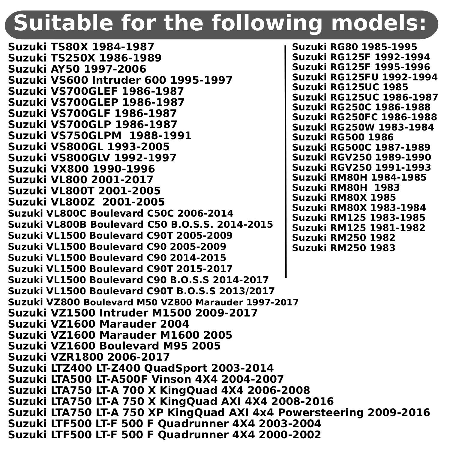Motorcycle Water Pump Oil Seal For Suzuki Burgman UH125 UH150 UH200 250 400 650 AN250 AN400 AN650 Sixteen UX50W UX150 UX125 Moto - Image 6