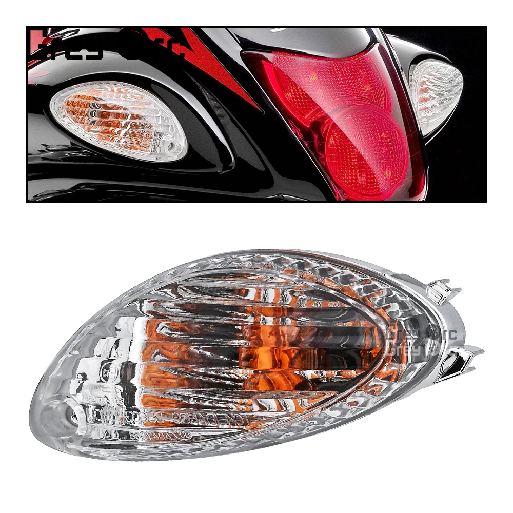 For Suzuki Hayabusa1300 2008-2020 GSX R1300 Rear Turn Signal Lights Housing Lens Indicator Winkers Blinker Light for Motorcycle