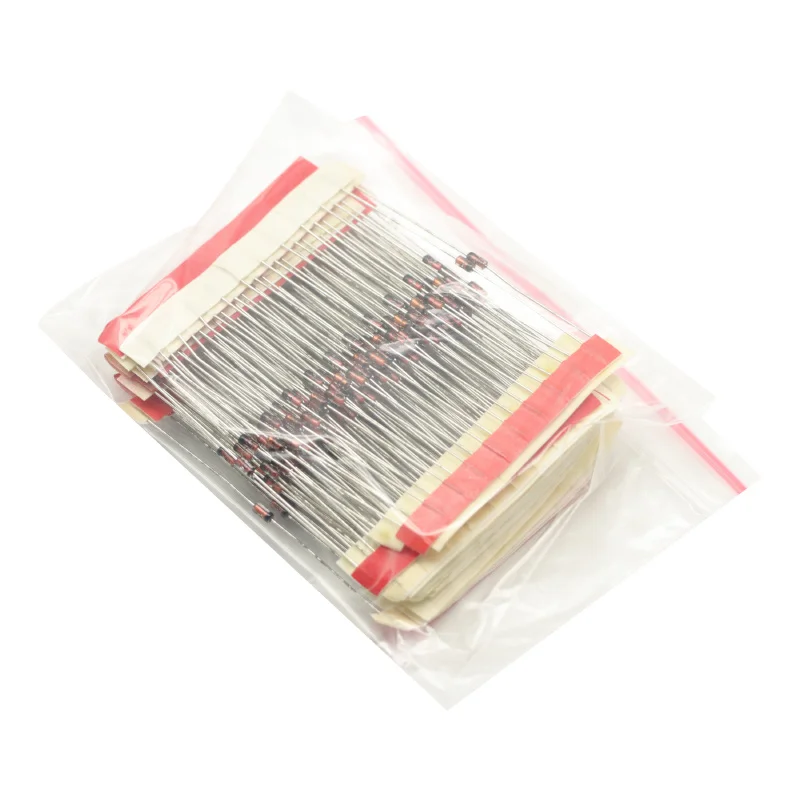 300pcs 30 Values 1/2W 0.5W (2V~39V) Zener Diodes Assorted Assortment Set For arduino Board Module