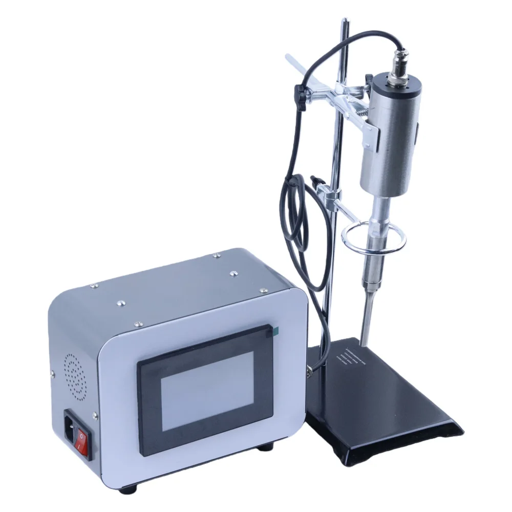 20KHz Lab Ultrasonic Emulsifier Processor Extractor Titanium Alloy Rod Sonicator Vibration Bar Sonic Homogenizer Mixer Disruptor