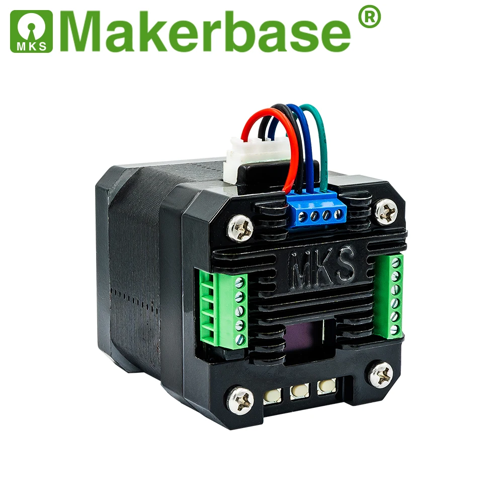 Sterownik silnika krokowego z zamkniętą pętlą sprzężenia zwrotnego Makerbase MKS SERVO42D CAN RS485 NEMA17 do płyty głównej MKS, do laserowego grawerki CNC, drukarki 3D — zdjęcie produktu 4