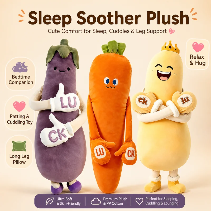 eggplant-carrot-mango-sleep-companion-long-pillow-doll-soothing-patting-plush-toy-soft-comfortable-leg-support-pillow-adult-gift