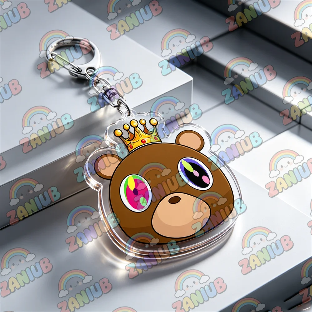 YE Rapper Keychain description 1