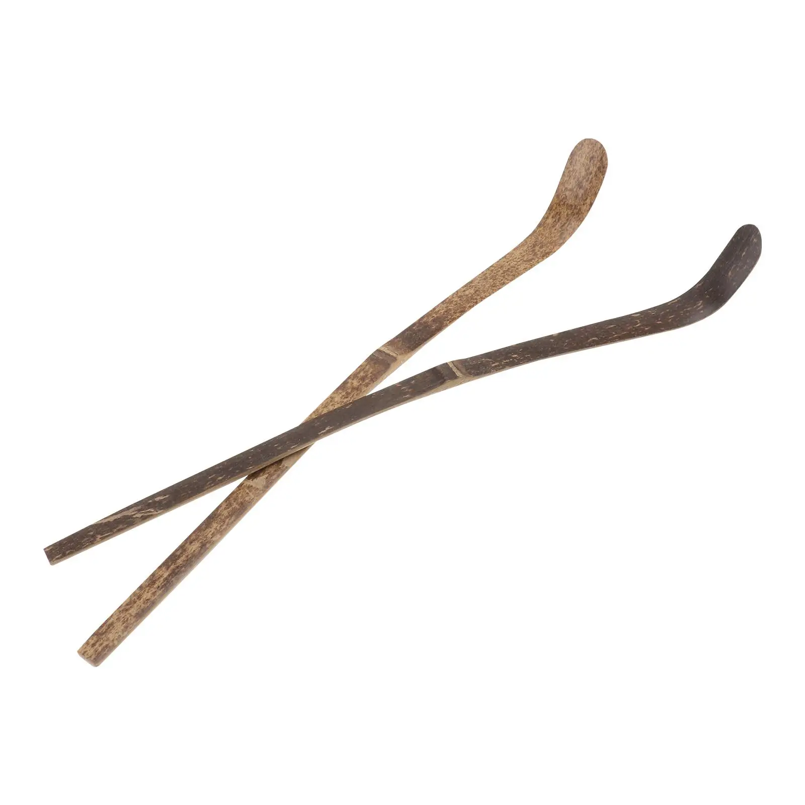 

2 Pcs Matcha Stirring Spoons Bamboo Tea Set Accessories Honey Syrup Jam Tool Safe Use Smooth Surface Stir Distribute