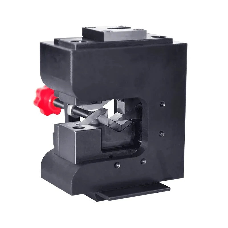 Open hexagon die without changing and crimping servo mute terminal machine die