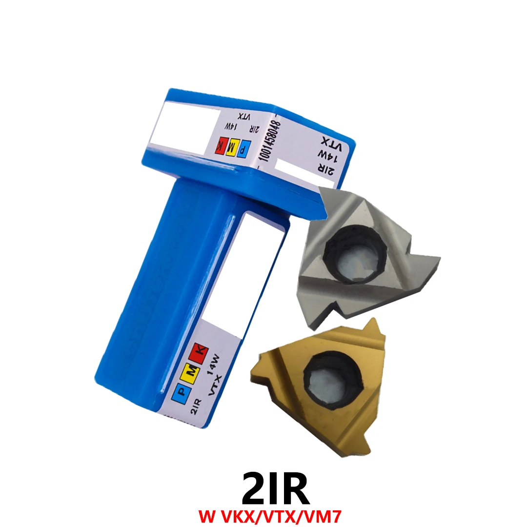 

2IR 14 Вт 19 Вт 14 19 Вт VKX VM7 VTX Оригинальный токарный станок по металлу Резьбовые твердосплавные вставки Инструменты Лезвия Держатель расточной оправки с ЧПУ 10 шт.