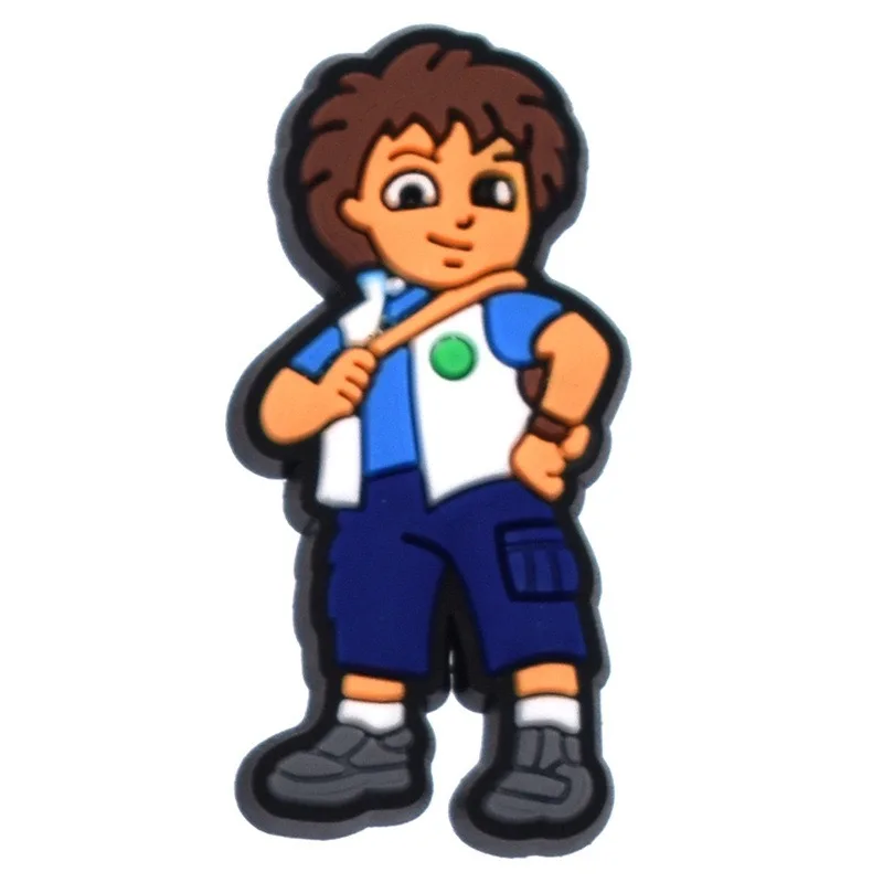 16 Stück Cartoon-Schuhanhänger für Bubble Slides, Clogs, Sandalen, PVC-Schuhdekorationen, Zubehör, Schnallen für Weihnachts- und Geburtstagsgeschenke – Detail 6