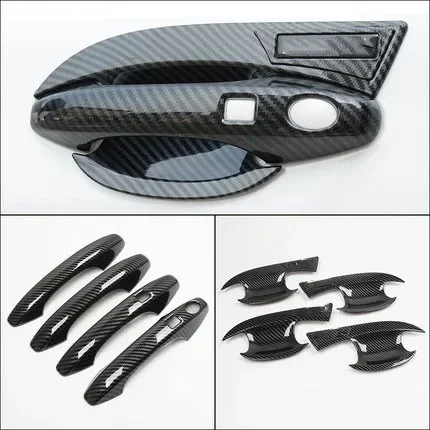 

For Haval H6 3th JOLION 2021 Car Rear view Mirror Cover Door Handle Center control panel Cover Trim Sticker