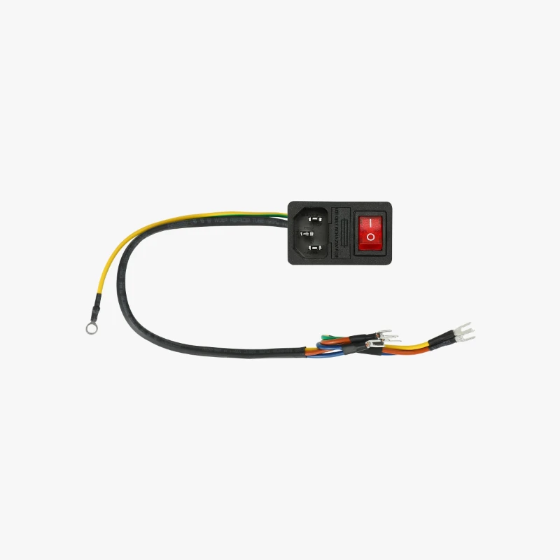 Power Switch Socket Assembly for Bambu Lab X1 P1 Series 3D Printer