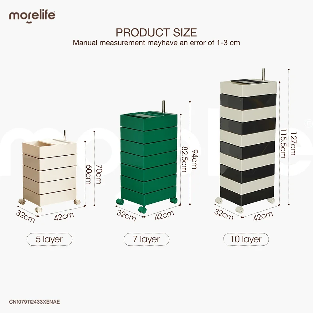 Mesa de cabeceira de armazenamento impermeável, sofá portátil, mesa de café, mobília nórdica, 360 rotativa, armário de plástico, quarto