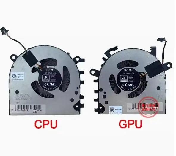 CPU & GPU Cooling Fan for Lenovo IdeaPad 5 Pro 16ARH7 16IAH7 Yoga Slim 7 Pro 16ACH6