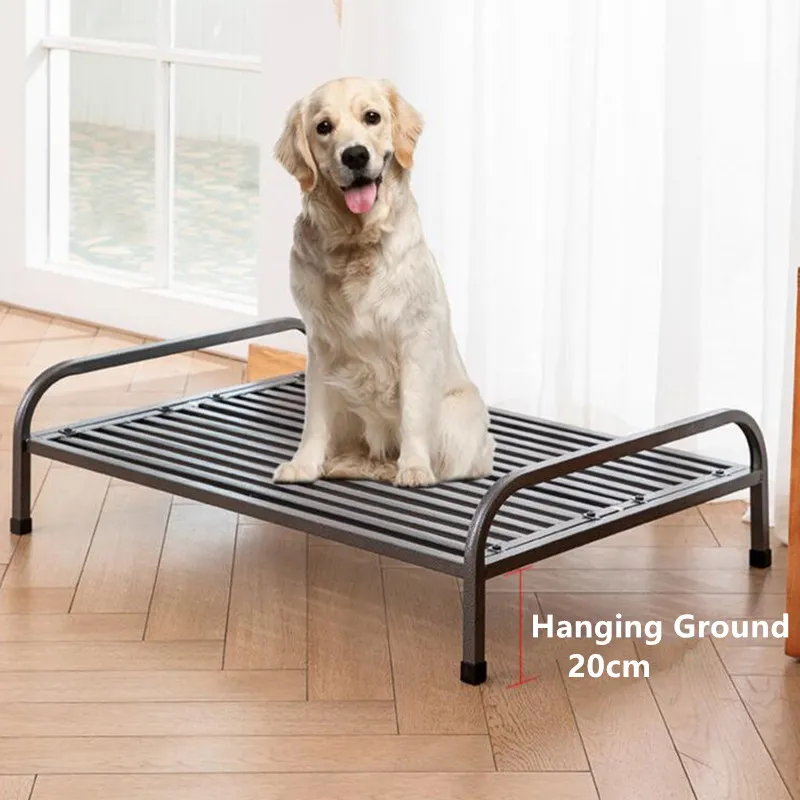 Dog Bed Foldable Dog Beds for Dogs Camping House Moisture-proof Dogs Bed Detachable Pet Kennel Summer Hanging Ground Pet Kennel