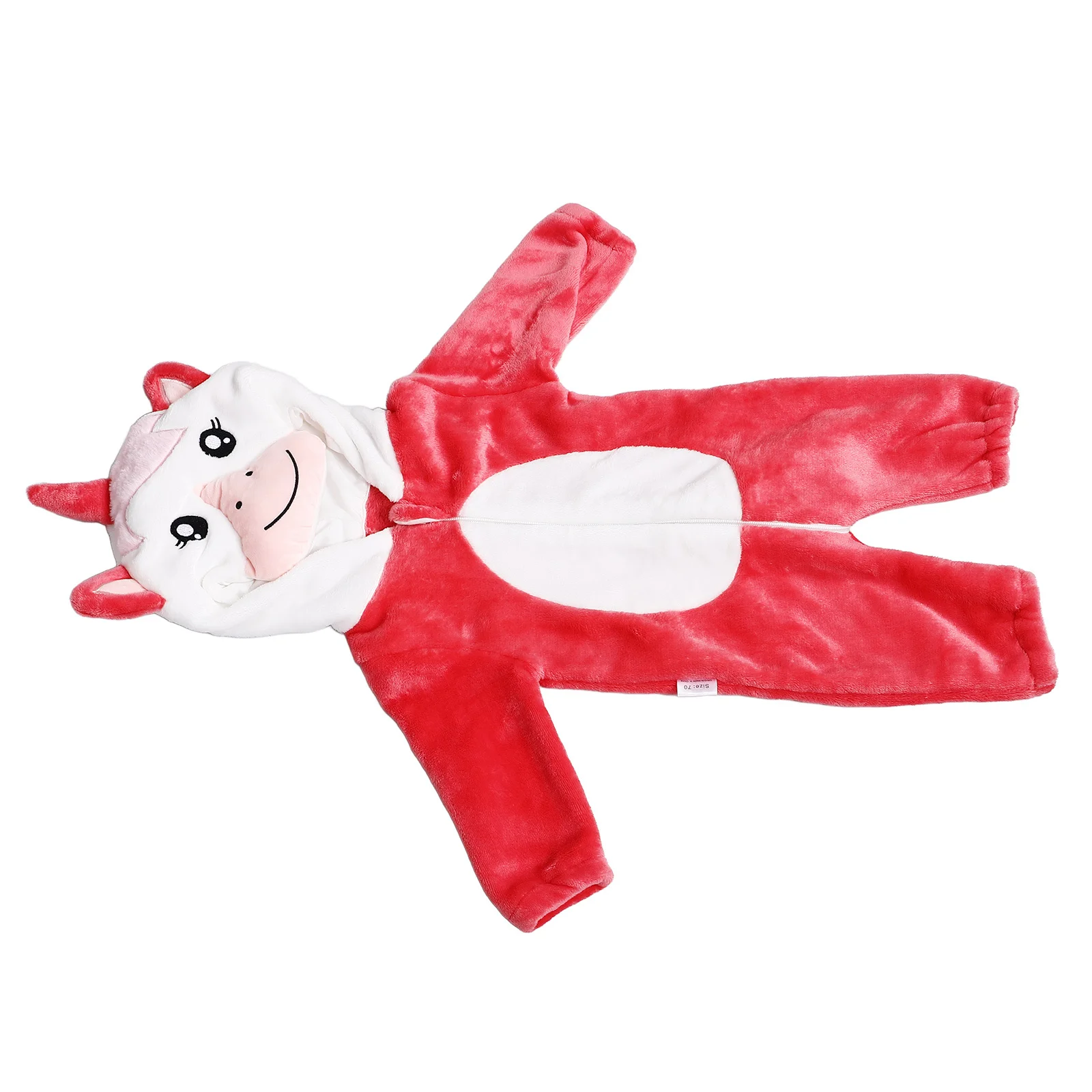 

Baby Unicorn Cartoon Costume Soft Flannel Fabric Comfortable Kids Cosplay Costume Open Front Design for Toddlers Indoor Outdoor