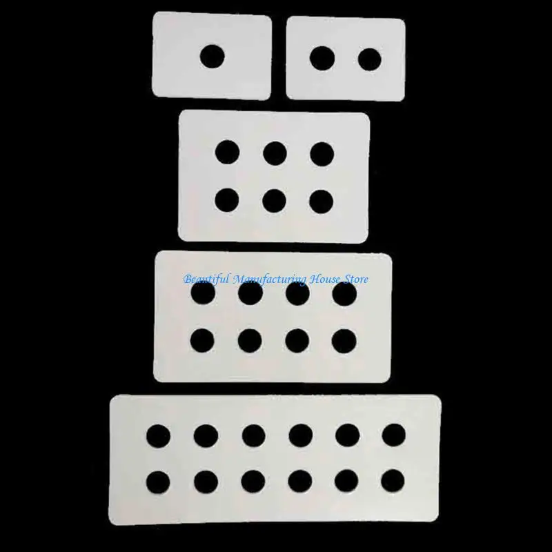 

E56A Pearls Support Card Necklace/Bracelet Cards Stylish Jewelry Display Card