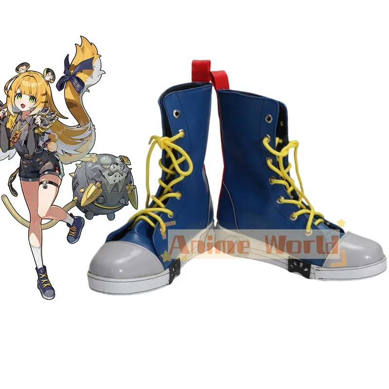 

Zenless Zone Zero Ju Fufu Обувь для косплея Сапоги для Хэллоуина Опора для косплея на заказ