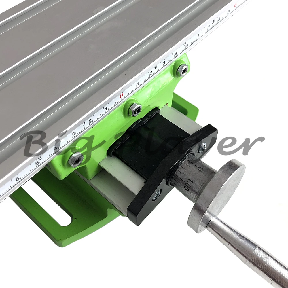 Drill Milling Machine Precision Coordinate Table - 200x50mm Stroke Bench Vise Fixture Worktable