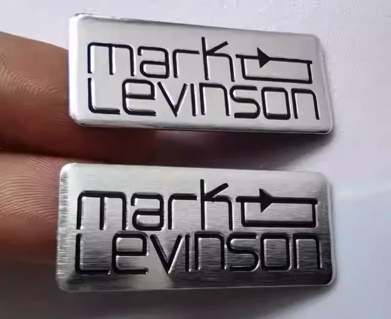5PCS Mark Levinson logo brushed metal surface coating treatment, suitable for amplifier chassis surface