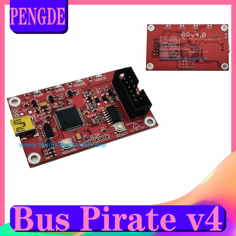 Bus Pirate v4 development board downloader