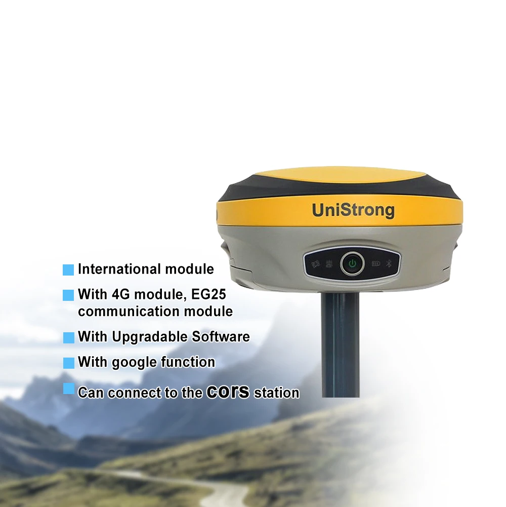 

GNSS-приемник Unistrong G970II Pro GPS RTK с обновляемым программным обеспечением, двухчастотный, с международным модулем