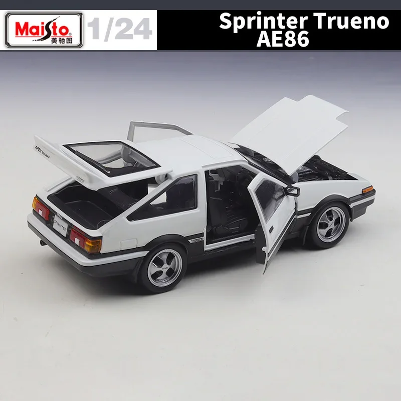 1:24 AE86 Sprinter Trueno Alloy Car Diecasts & Toy Vehicles Car Model Miniature Scale Model Car For Children