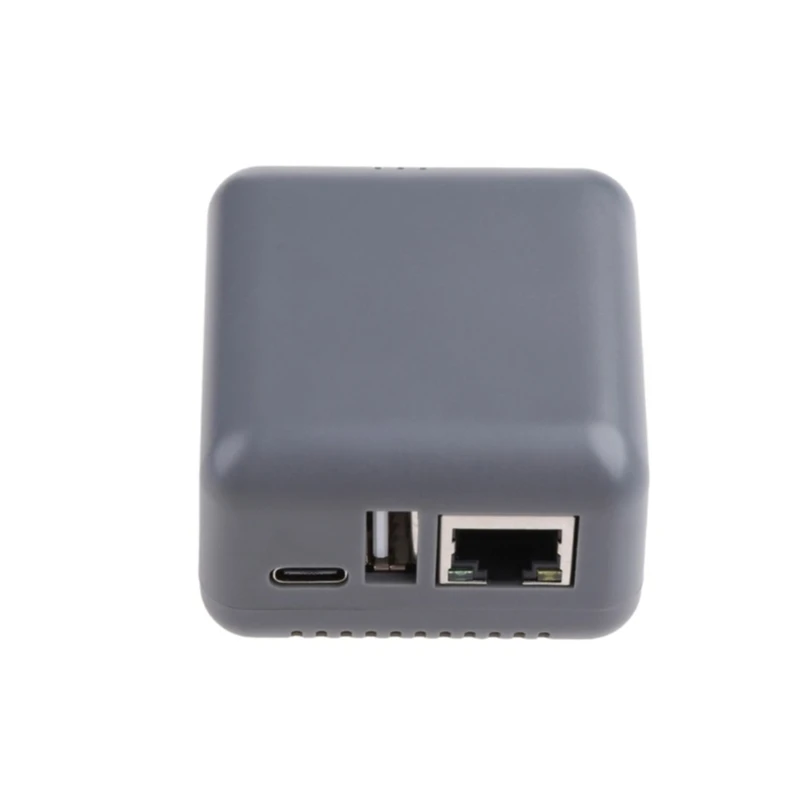 NP330 USB 2.0 Print Server Support 10/100Mbps RJ45 LAN Port for Androids Phones Computer Printer Only 594A