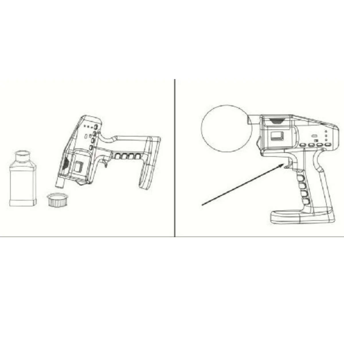 Cocktail Bubble Smoke Gun Add Visual Effect to Drinks & Food Rechargeable Power for Home Bars Parties & Gifts No Smoke Flavours