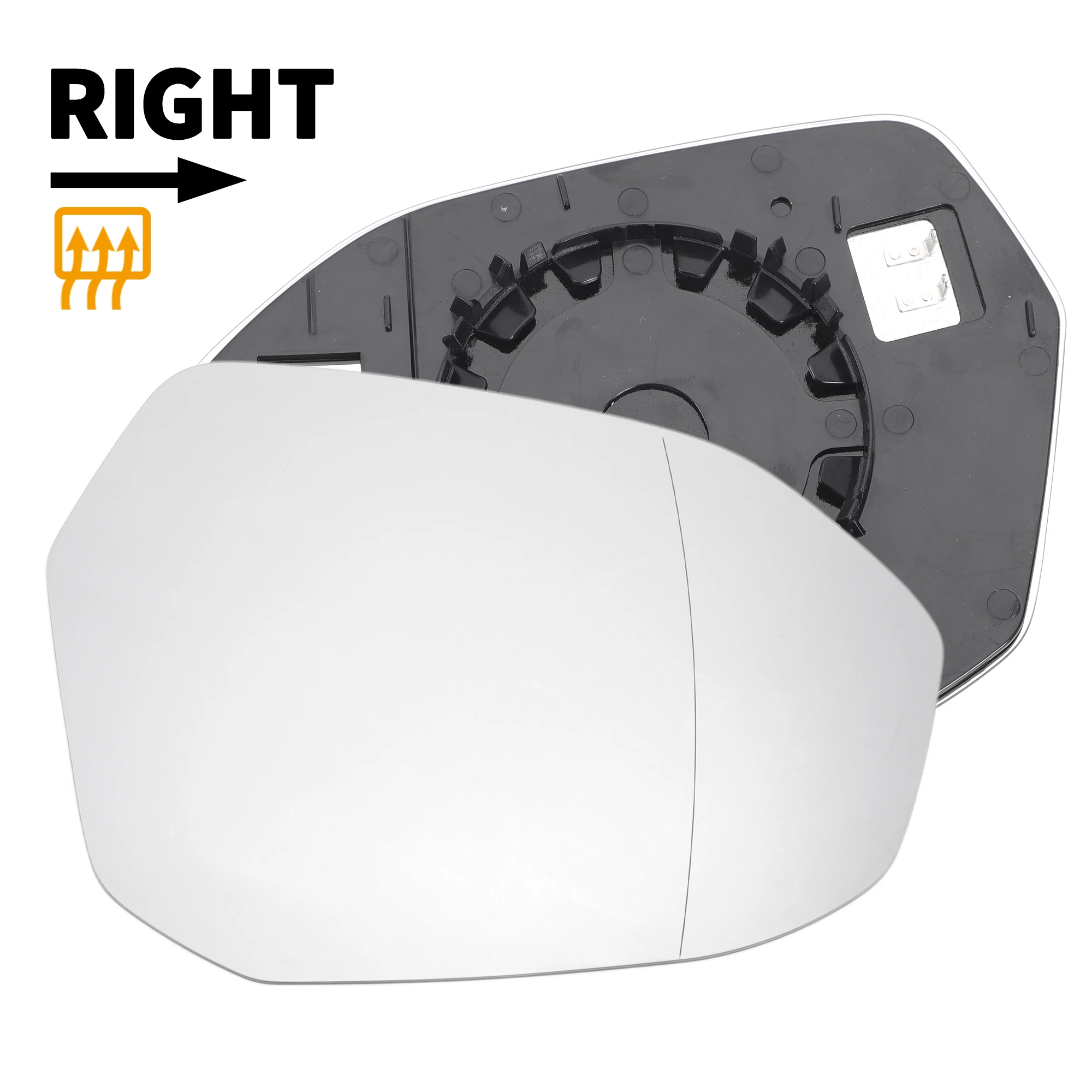 

UXCELL дверное крыло, правая сторона пассажира, зеркало с подогревом, замена стекла с опорной пластиной для BMW S5 2023.