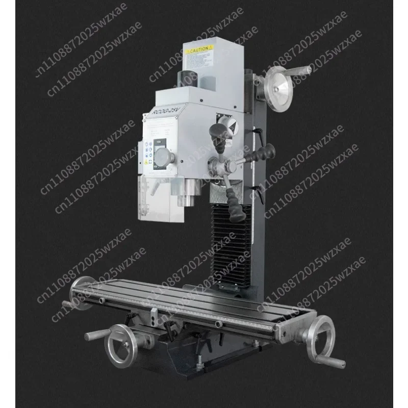 Precision Small Milling Machine 220V - Benchtop Metalworking Drilling Machine, Multifunctional DIY Household Tools