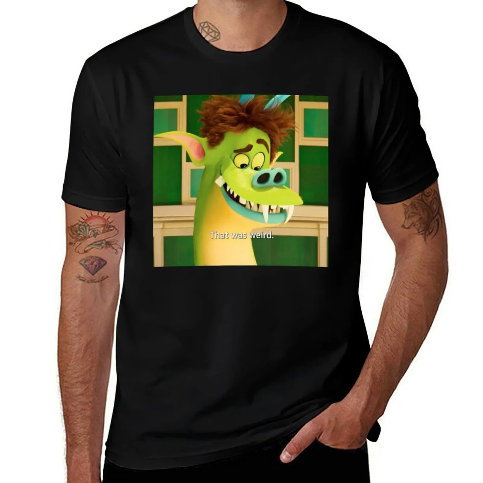Hotel Transylvania Transformania 4 - Monster Jonathan Loughran T-Shirt Casual Trendy Streetwear Tee Shirt T-Shirt