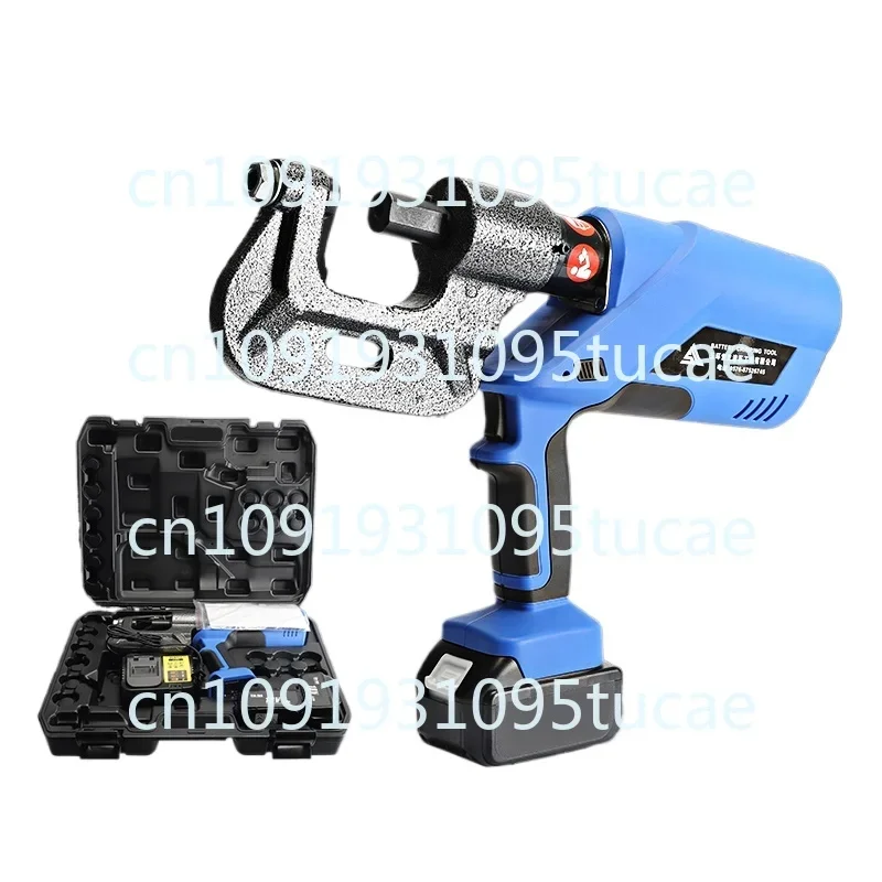 EZ-28 Rechargeable Hydraulic Riveting Machine Automatic Air Duct Flange Angle Iron Sheet Punching Single Head Crimp Rivet