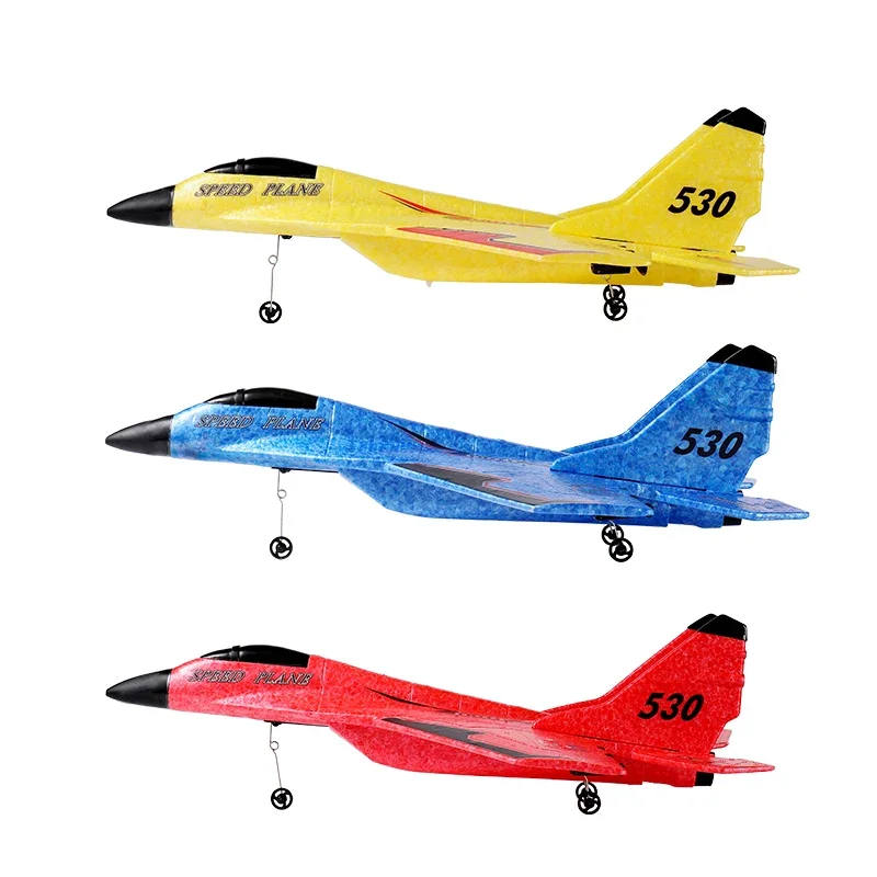 Zhiyang Toys Mig 530 Remote Control Aircraft Glider Fighter Fixed Wing Model Medium sized Children's Toy Model