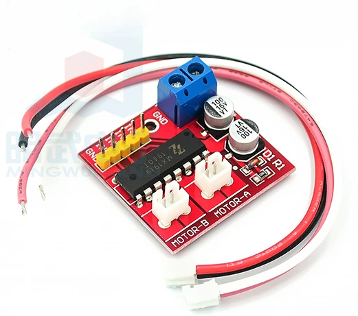 L298N Motor Driver Board Module, DC Stepper Motor, Acessórios Smart Car Robot