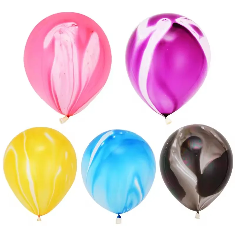 10 inch 2.2g agate balloons wholesale wedding Wedding Children birthday party decoration decoration balloon props