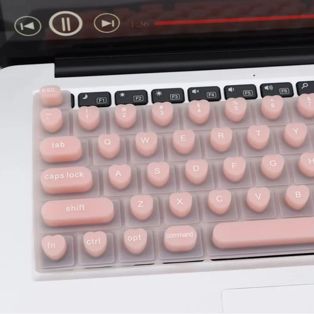 

Office Silicone Keyboard Film Typing Artifact Protects Non-slip Keyboard Cover Waterproof Notebook Protector Nail Art