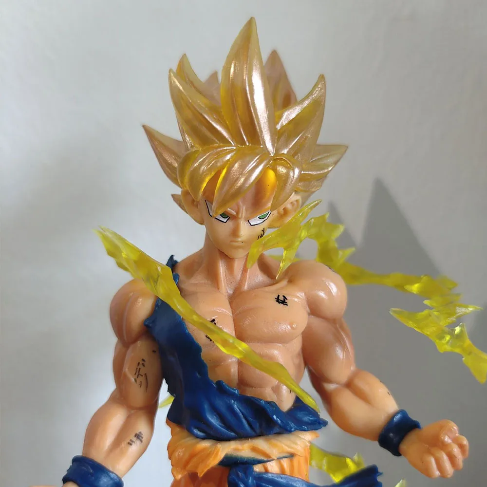 New Anime Figure Dragon Ball Figures Son Goku Super Saiyan Action Figurine Ornaments Collection Cartoon Kids Toy Christmas Gift