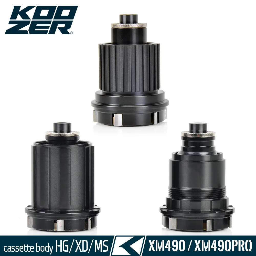 KOOZER Hub Body for XM390/XM490/XM490pro/CX420 HG 8-11S XD/MS 12Speed with QR and THRU Endcap Bike Parts